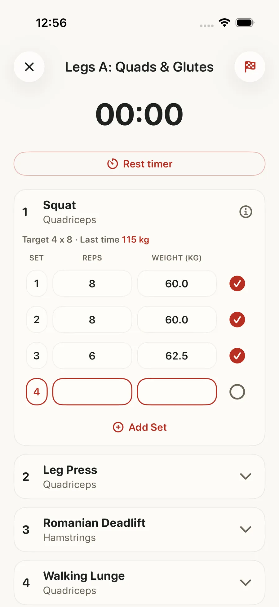 Forjex live strength workout