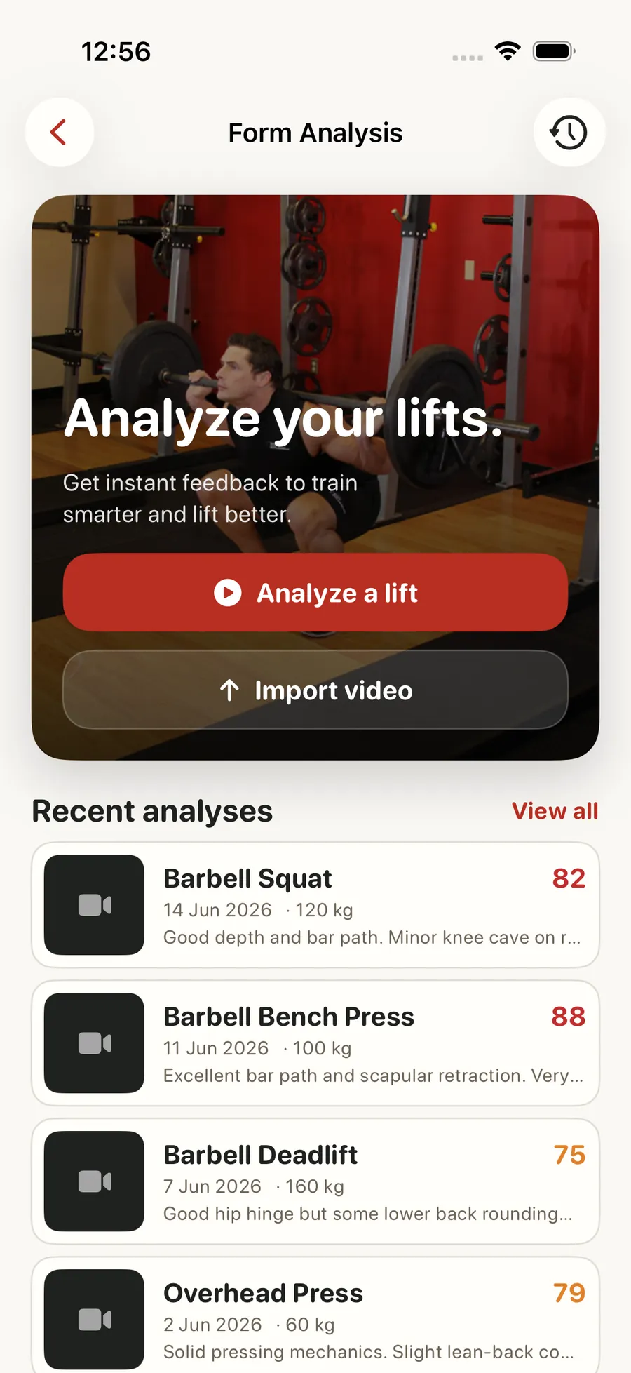 AI Form Check